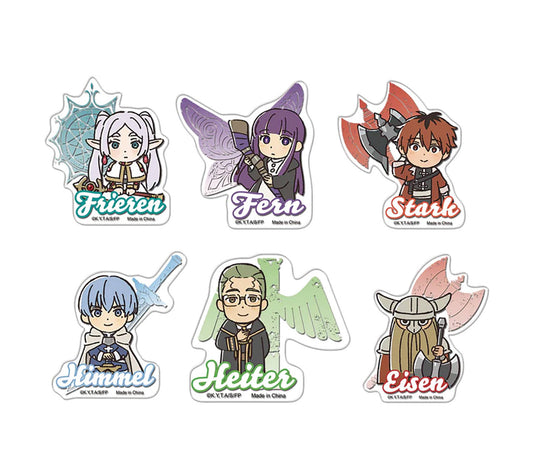 FRIEREN BEYOND JOURNEYS END GROUP 6PC DIE-CUT STICKERS (NET)