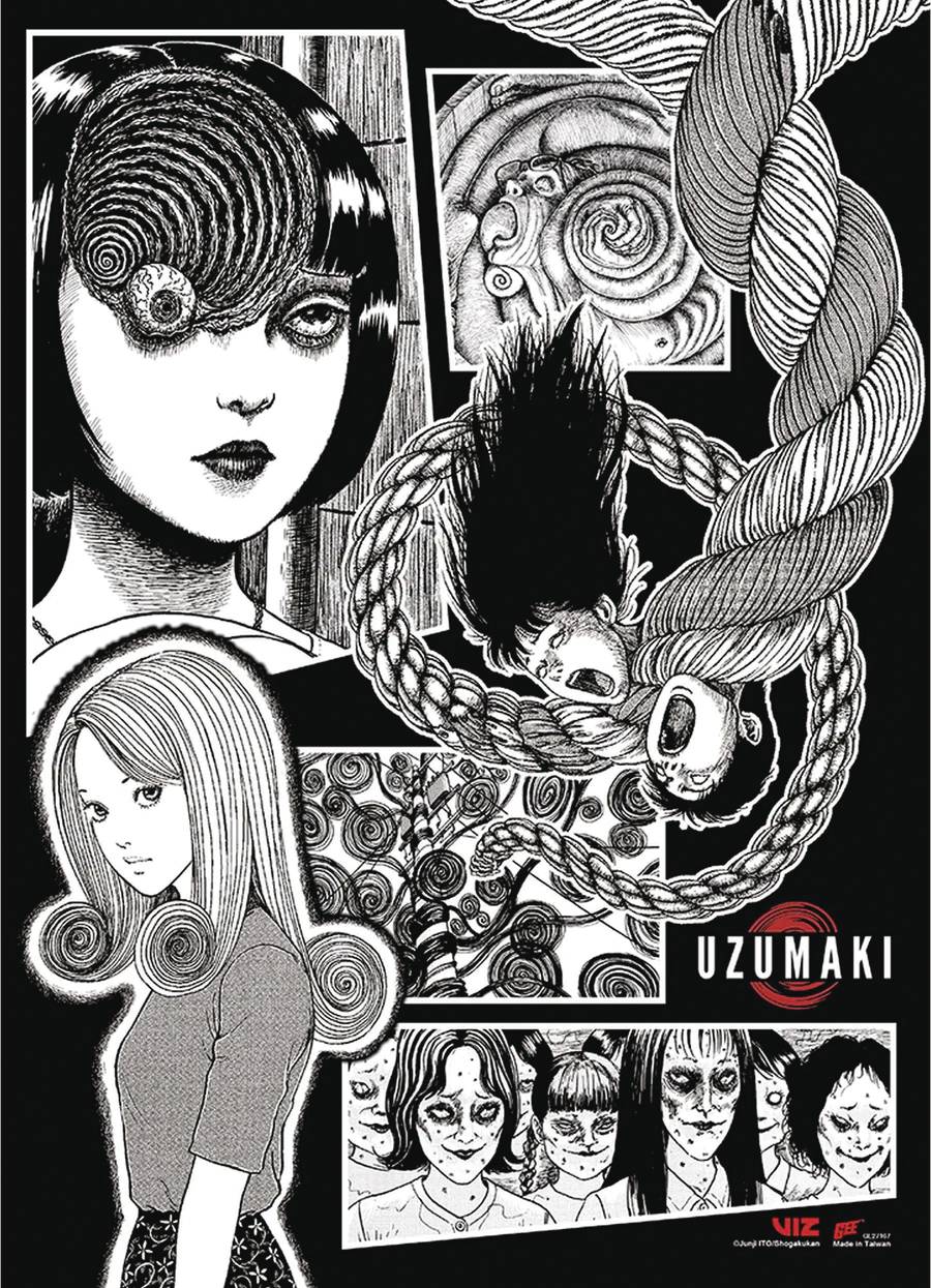 JUNJI ITO UZUMAKI COMIC ART 44IN WALL SCROLL (NET) (C: 1-1-2