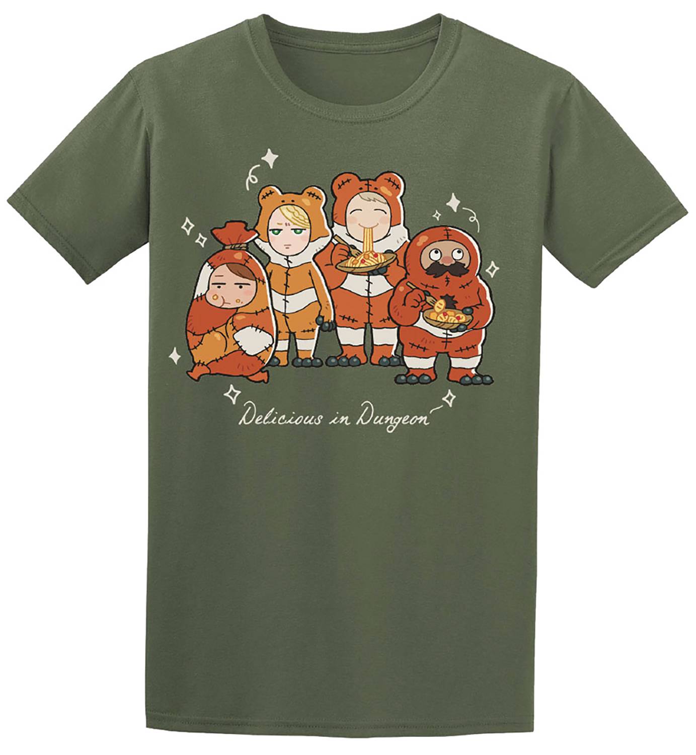 DELICIOUS IN DUNGEON CAST IN MONSTER SUITS T/S XL (NET) (C: