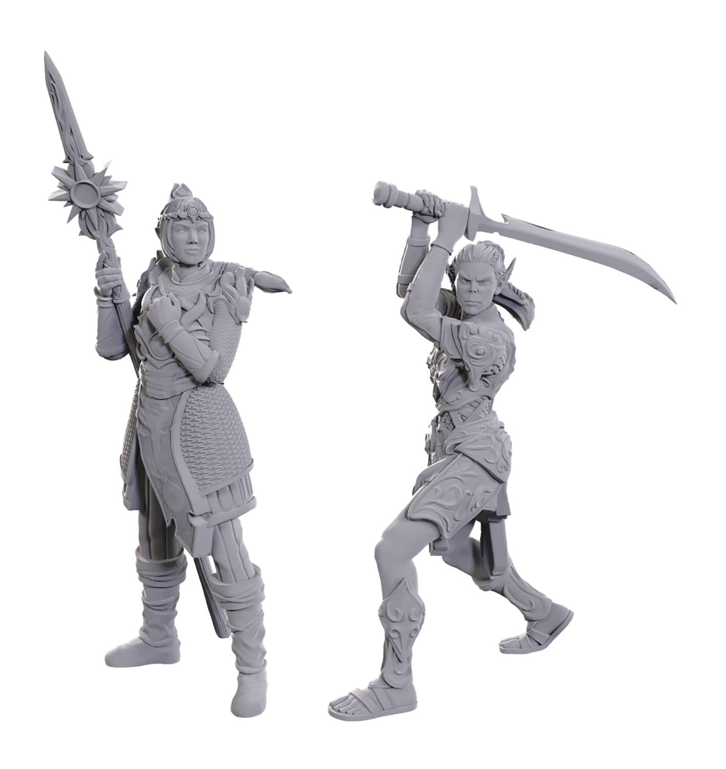 D&D NOLZURS MINIS BALDURS GATE 3 LAEZEL & SHADOWHEART (C: 0-