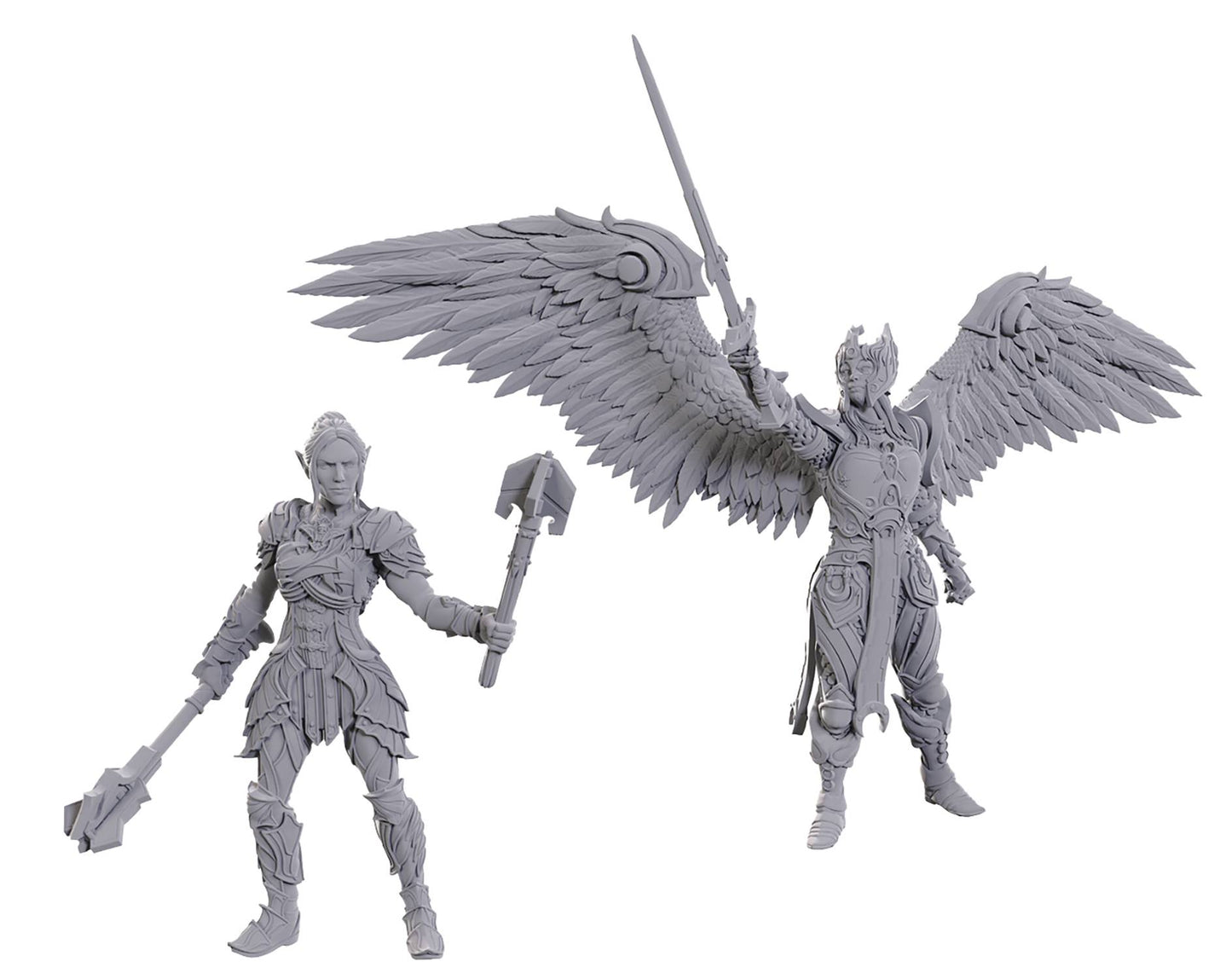 D&D NOLZURS MINIS BALDURS GATE 3 AYLIN & MINTHARA (C: 0-1-2)