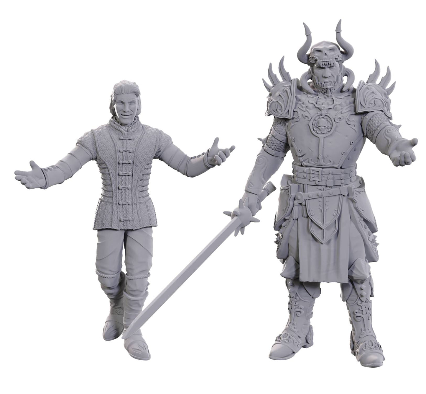 D&D NOLZURS MINIS BALDURS GATE 3 SAREVOK & RAPHAEL (C: 0-1-2
