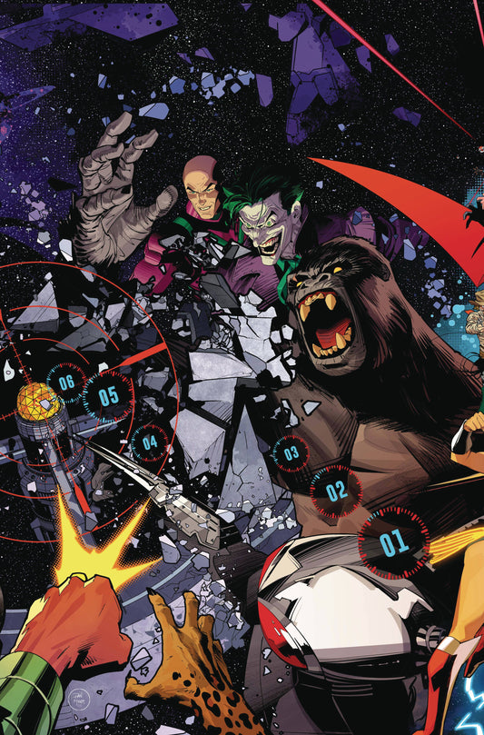 JUSTICE LEAGUE UNLIMITED #7 CVR A DAN MORA CONNECTING
