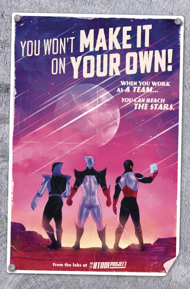 JUSTICE LEAGUE THE ATOM PROJECT #5 (OF 6) CVR C WADA CSV