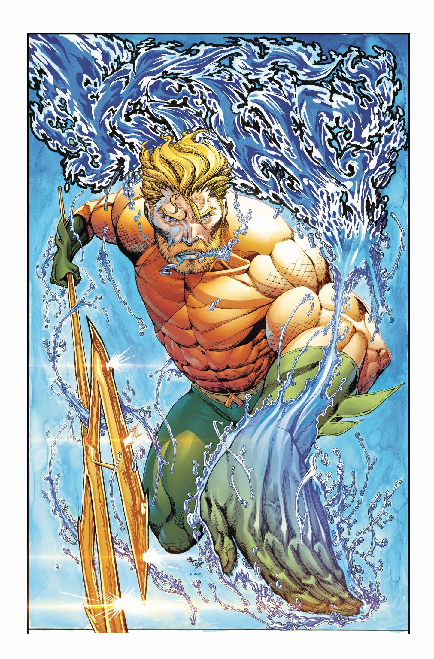AQUAMAN #5 CVR E INC 1:25 MARIO FOCCILLO CSV