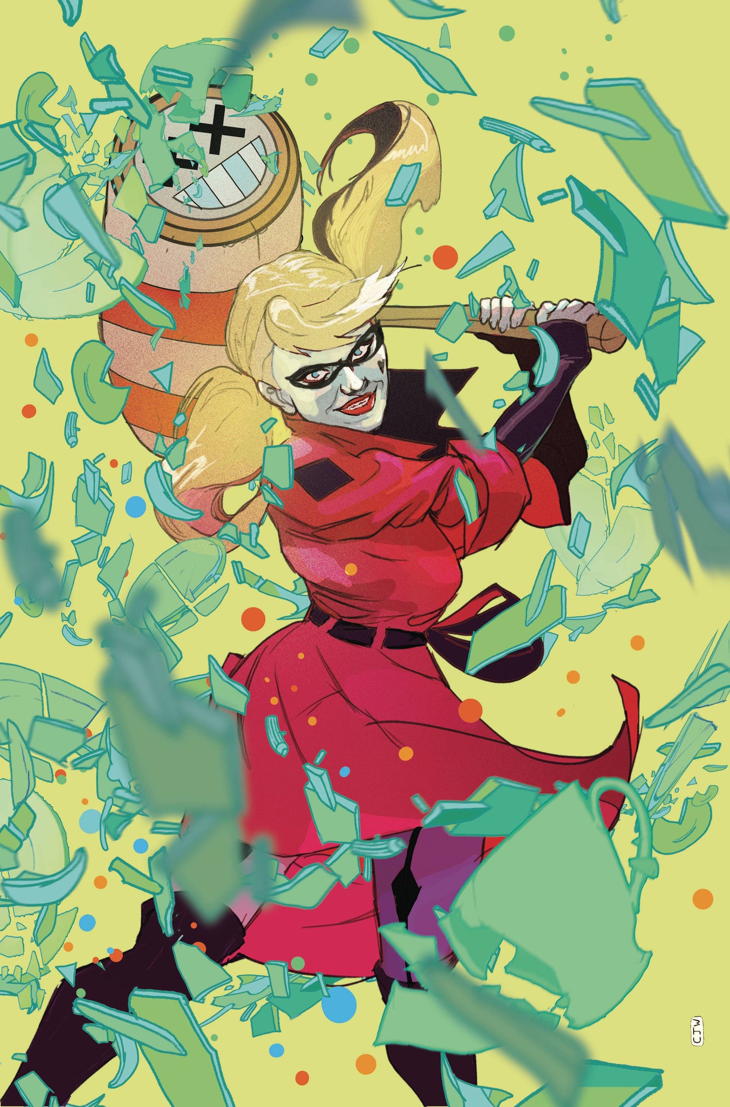 HARLEY QUINN #51 CVR E INC 1:25 CHRISTIAN WARD CSV