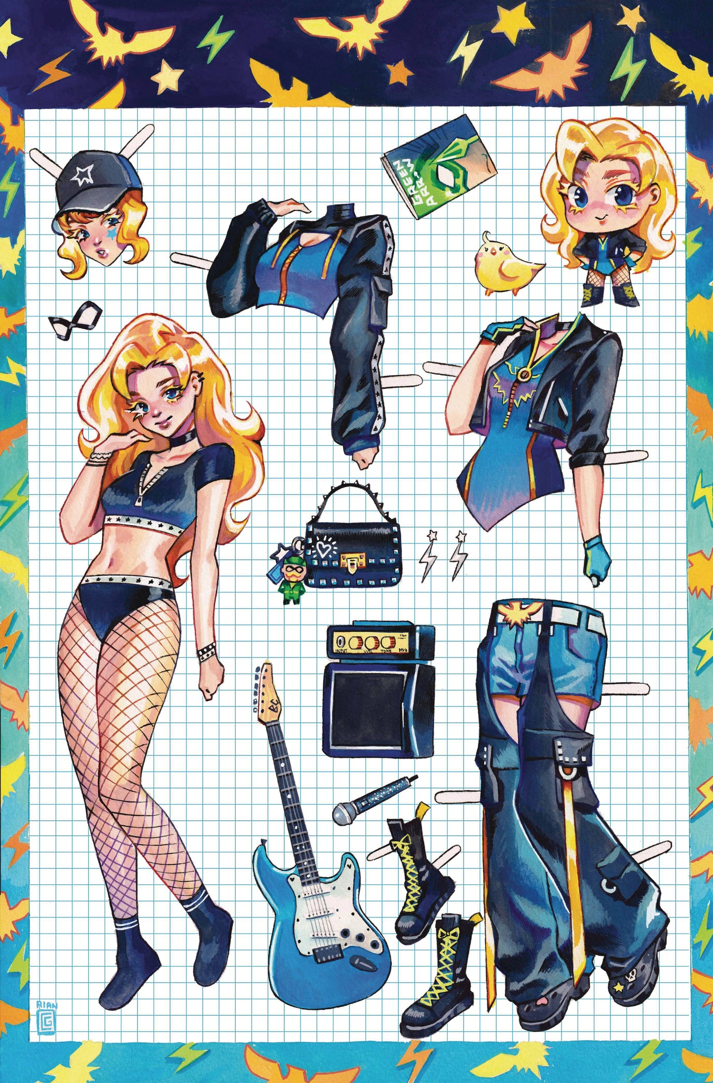 BIRDS OF PREY #21 CVR C RIAN GONZALES CSV