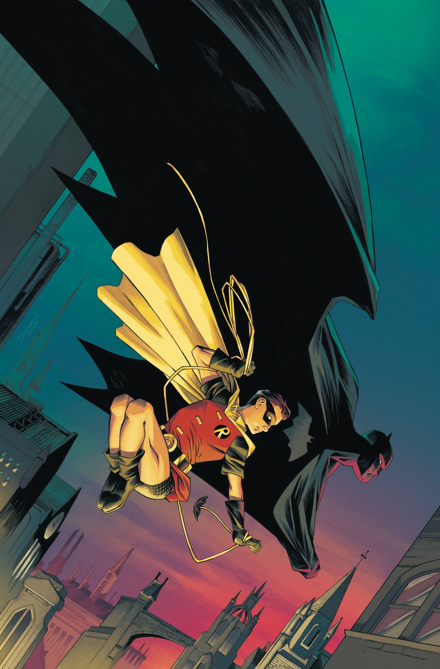 BATMAN & ROBIN YEAR ONE #7 (OF 12) CVR B DECLAN SHALVEY CSV