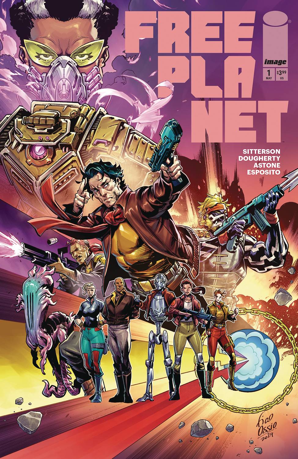 FREE PLANET #1 CVR E INC 1:50 FICO OSSIO VAR