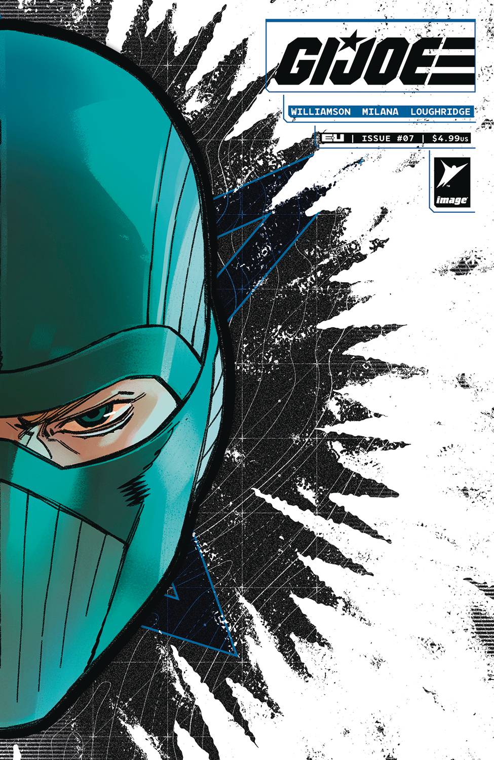GI JOE #7 CVR H MILANA JUAREZ DIE CUT FOIL MASK VAR