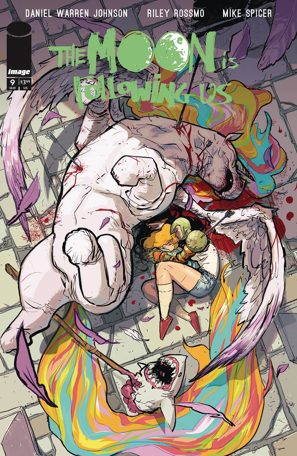 THE MOON IS FOLLOWING US #9 (OF 10) CVR A RILEY ROSSMO