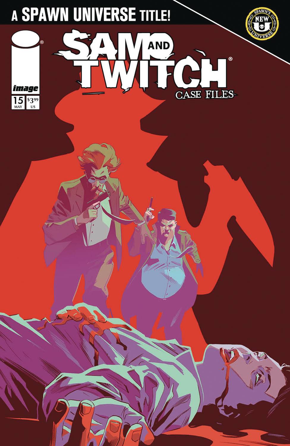 SPAWN SAM AND TWITCH CASE FILES #15 CVR A MARCO FAILLA