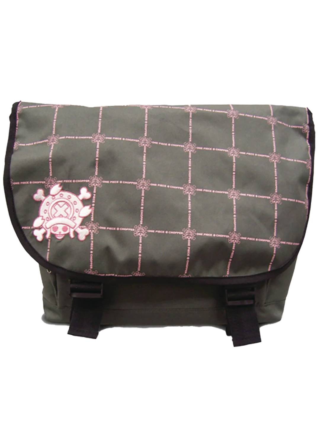 ONE PIECE LUFFY SKULL ICON MESSENGER BAG (NET) (C: 1-1-2)