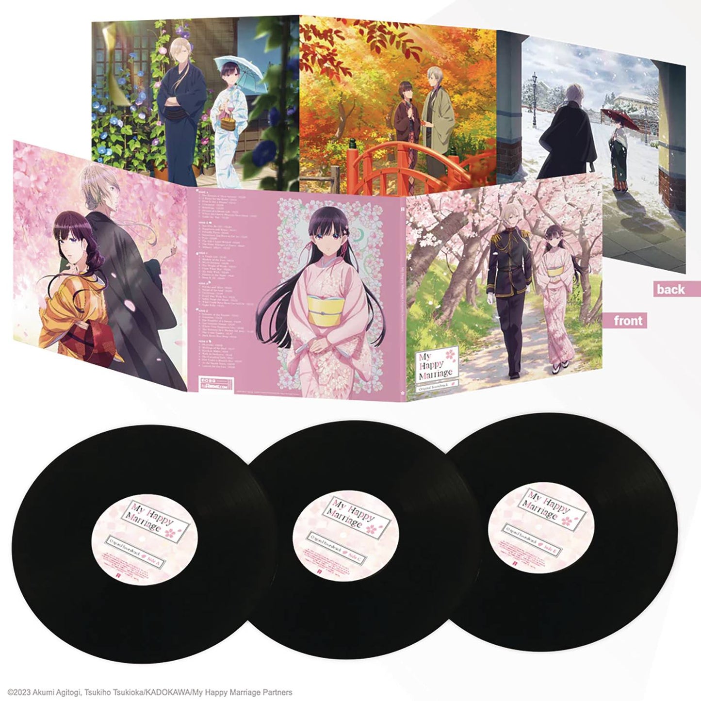 MY HAPPY MARRIAGE OST VINYL LP (NET) (C: 1-1-2)