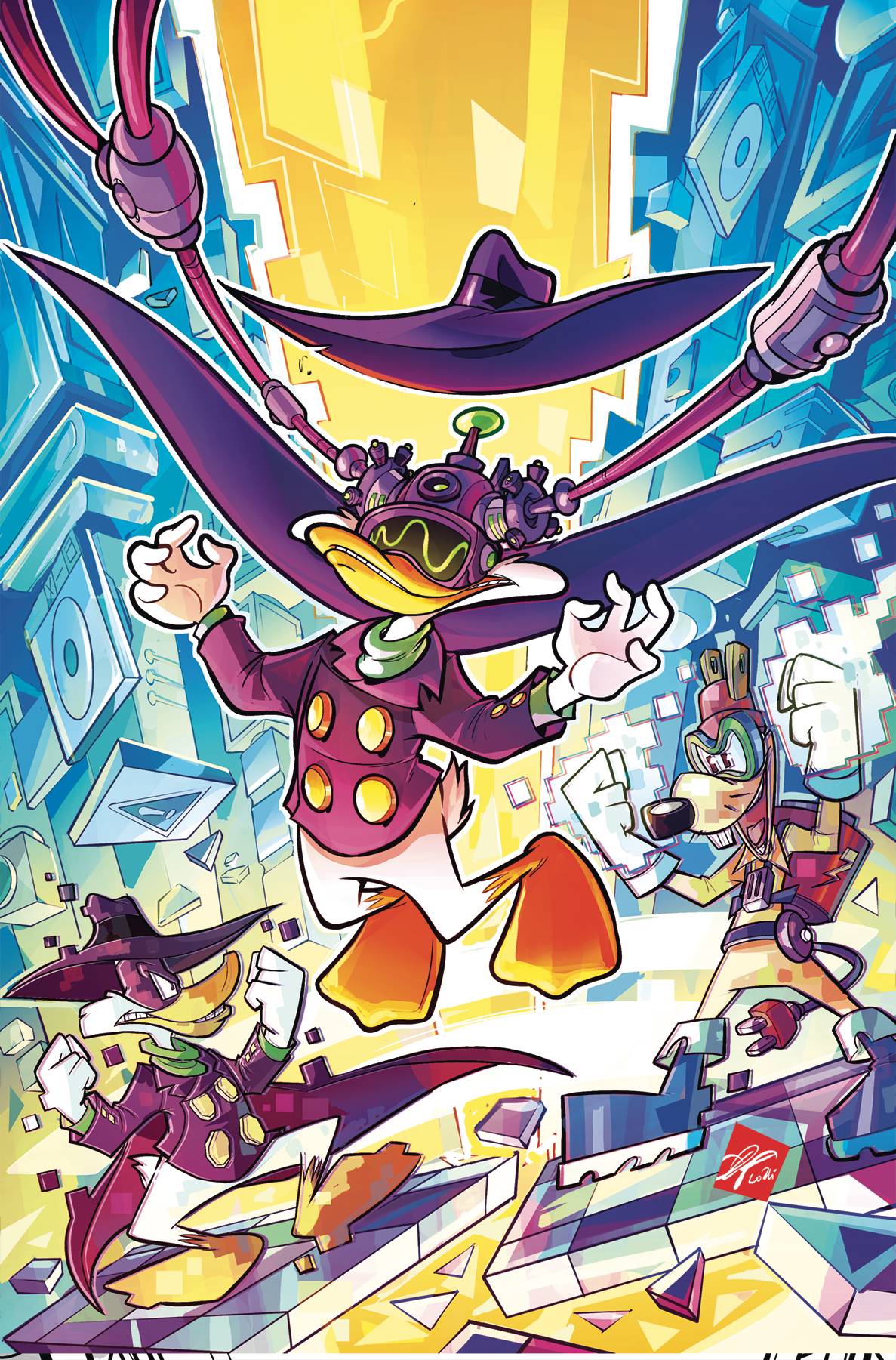 DARKWING DUCK #5 CVR J 20 COPY INCV CANGIALOSI VIRGIN (C: 1-