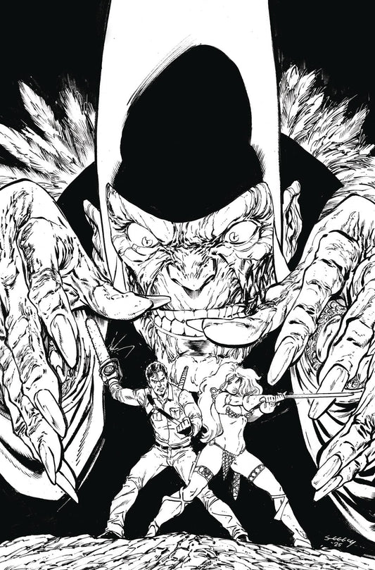 RED SONJA VS AOD #3 CVR I 15 COPY INCV SEELEY LINE ART VIRGI