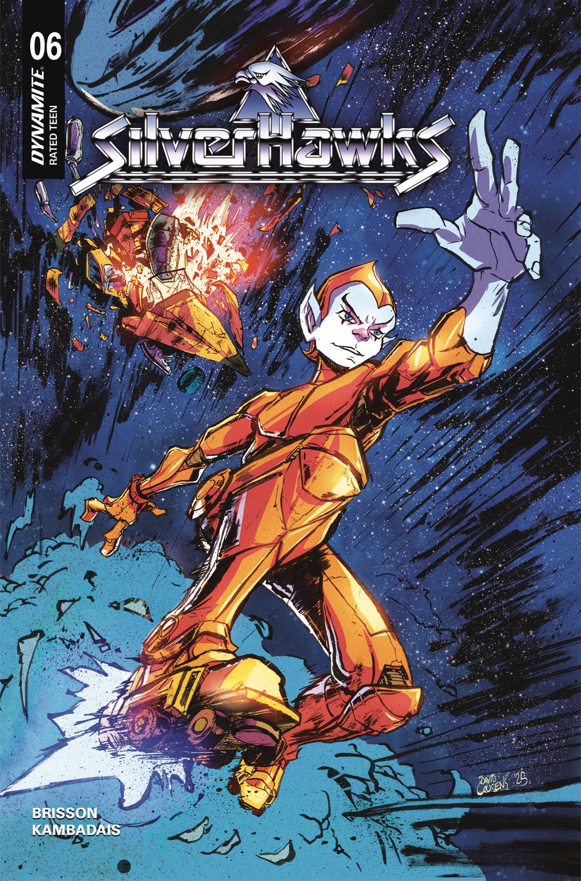 SILVERHAWKS #6 CVR G 10 COPY BATTLE DAMAGE (C: 1-0-0)
