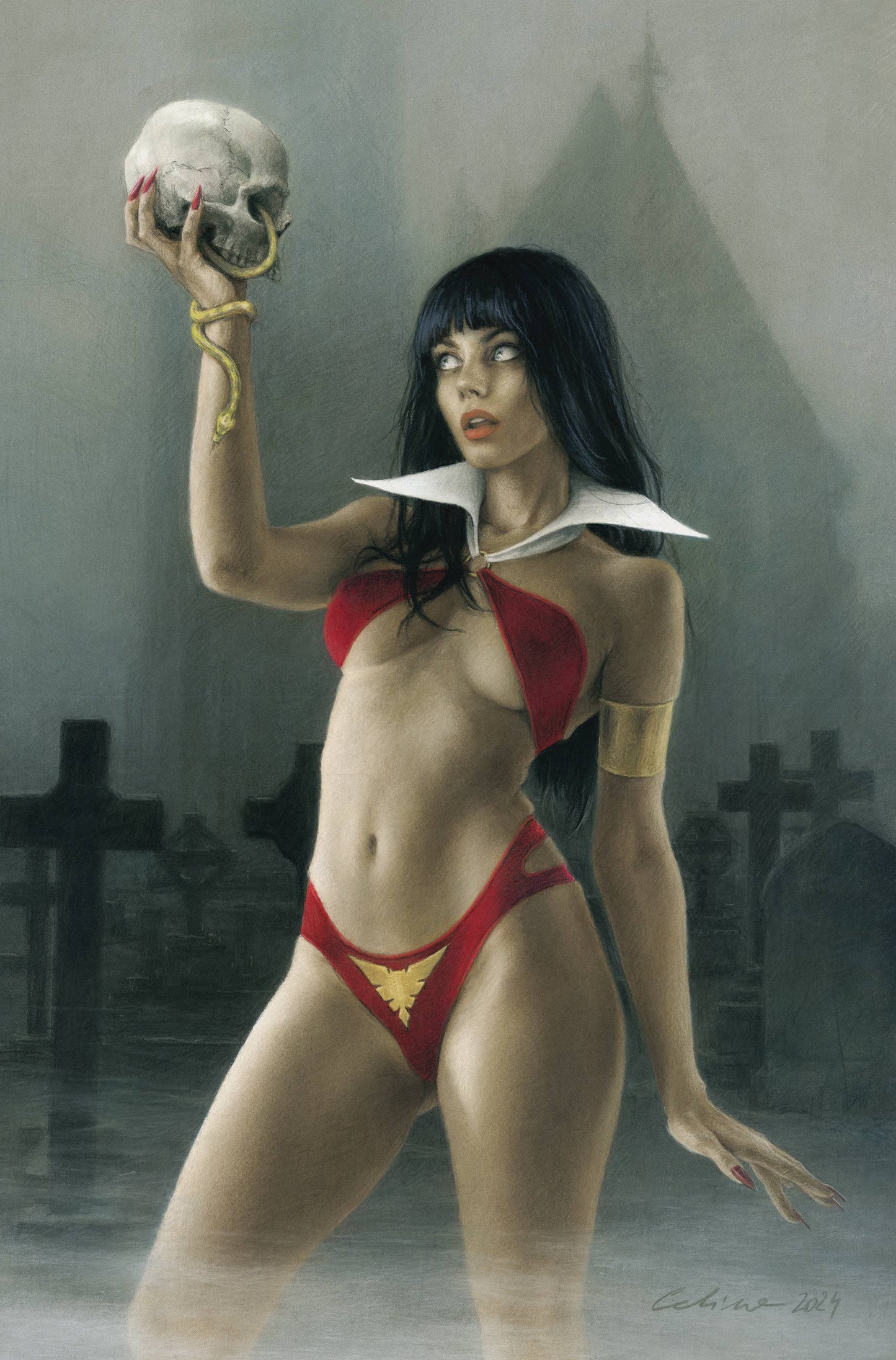 VAMPIRELLA (2025) #4 CVR L 15 COPY INCV CELINA VIRGIN