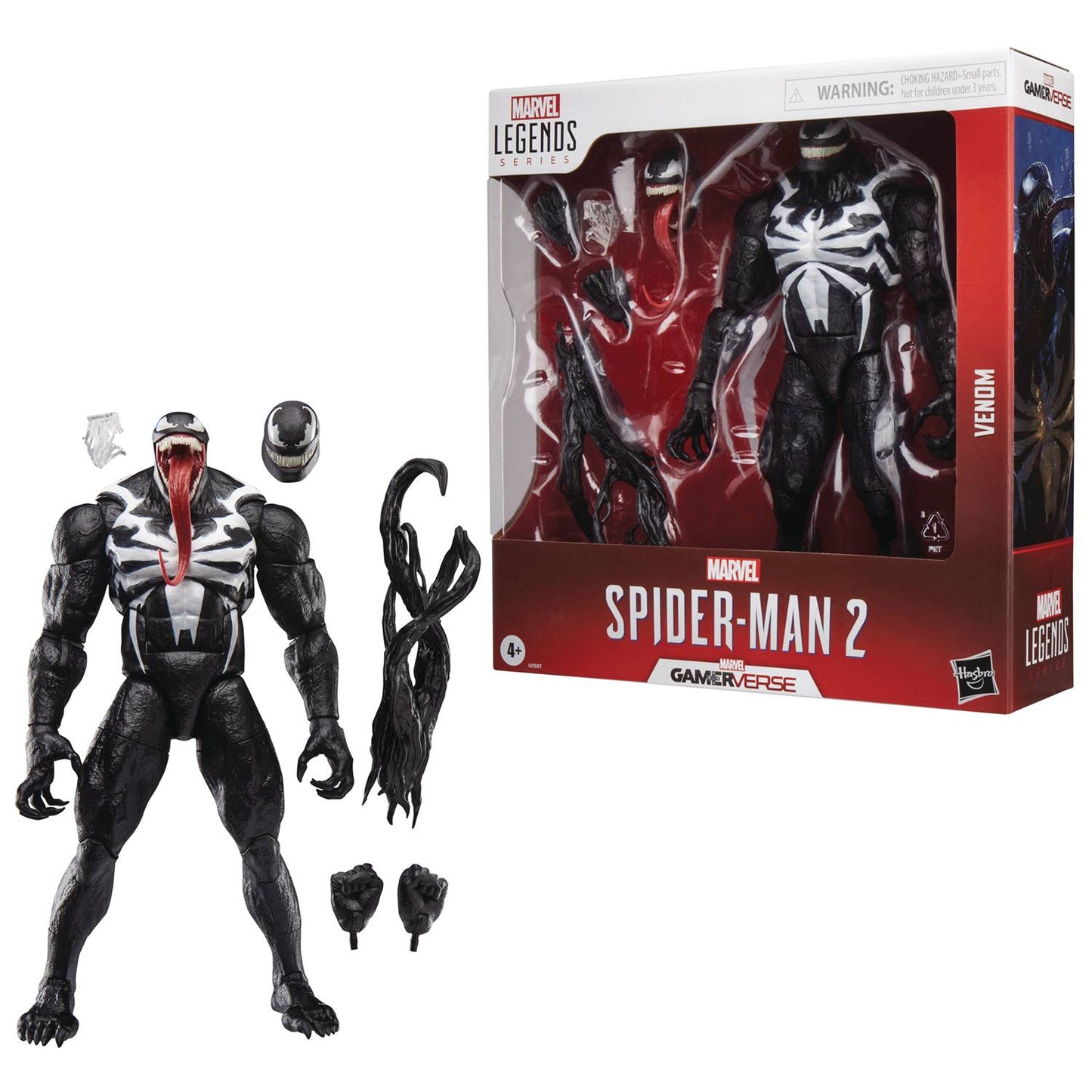 SPIDER-MAN 2 VG LEGENDS 6IN VENOM DLX AF (Net) (C: 1-1-2)
