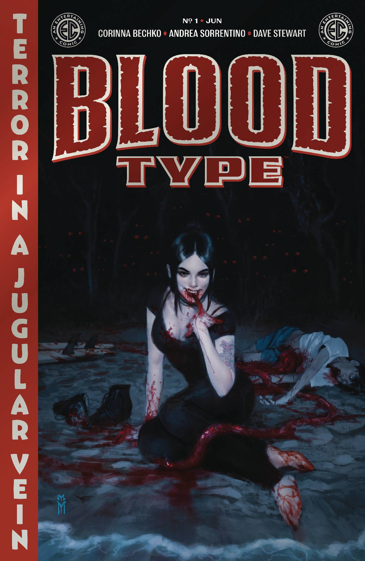 EC BLOOD TYPE #1 CVR C FOIL MERCADO (MR)