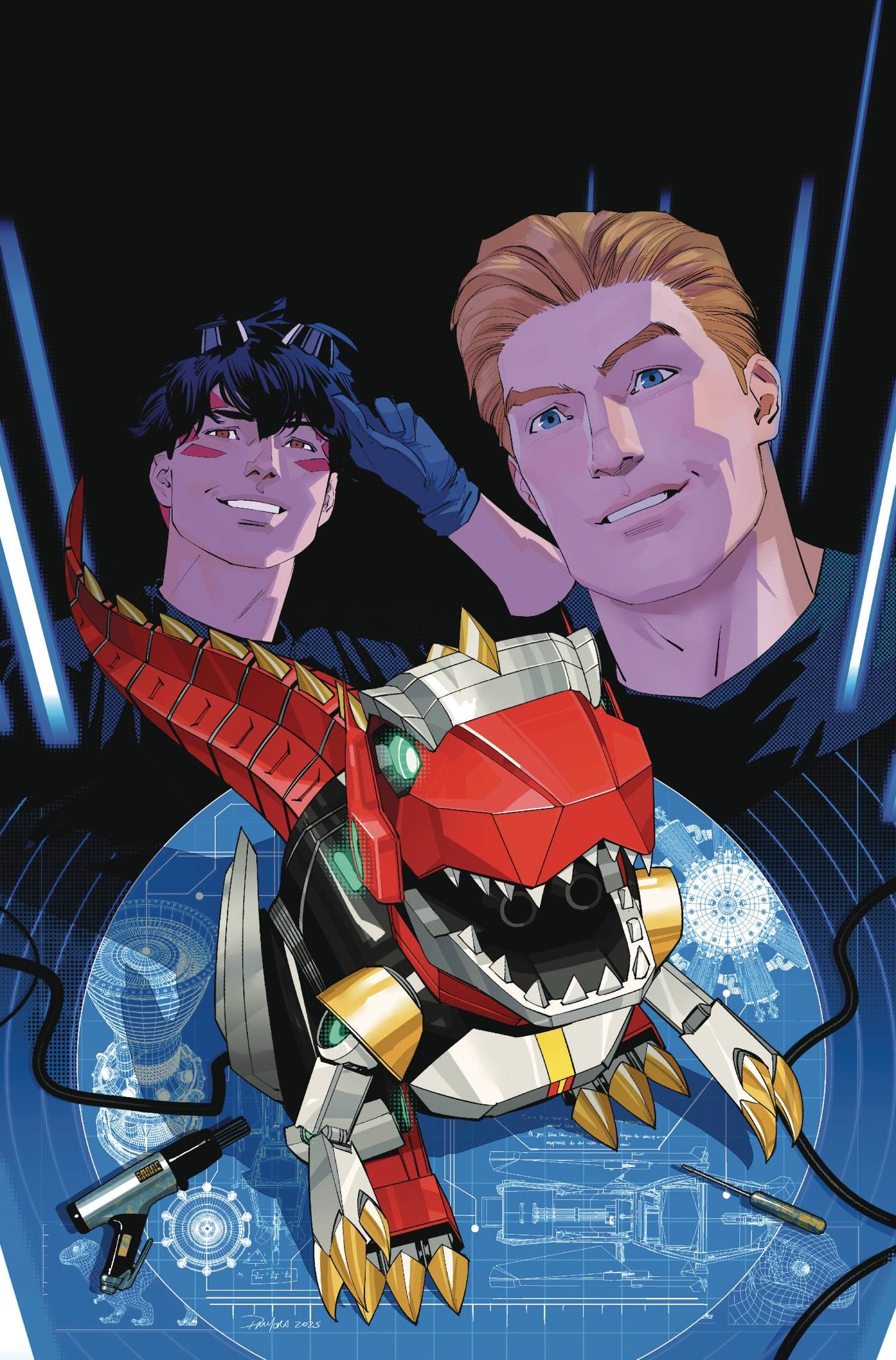 POWER RANGERS PRIME #7 CVR I UNLOCKABLE MORA (C: 1-0-0)