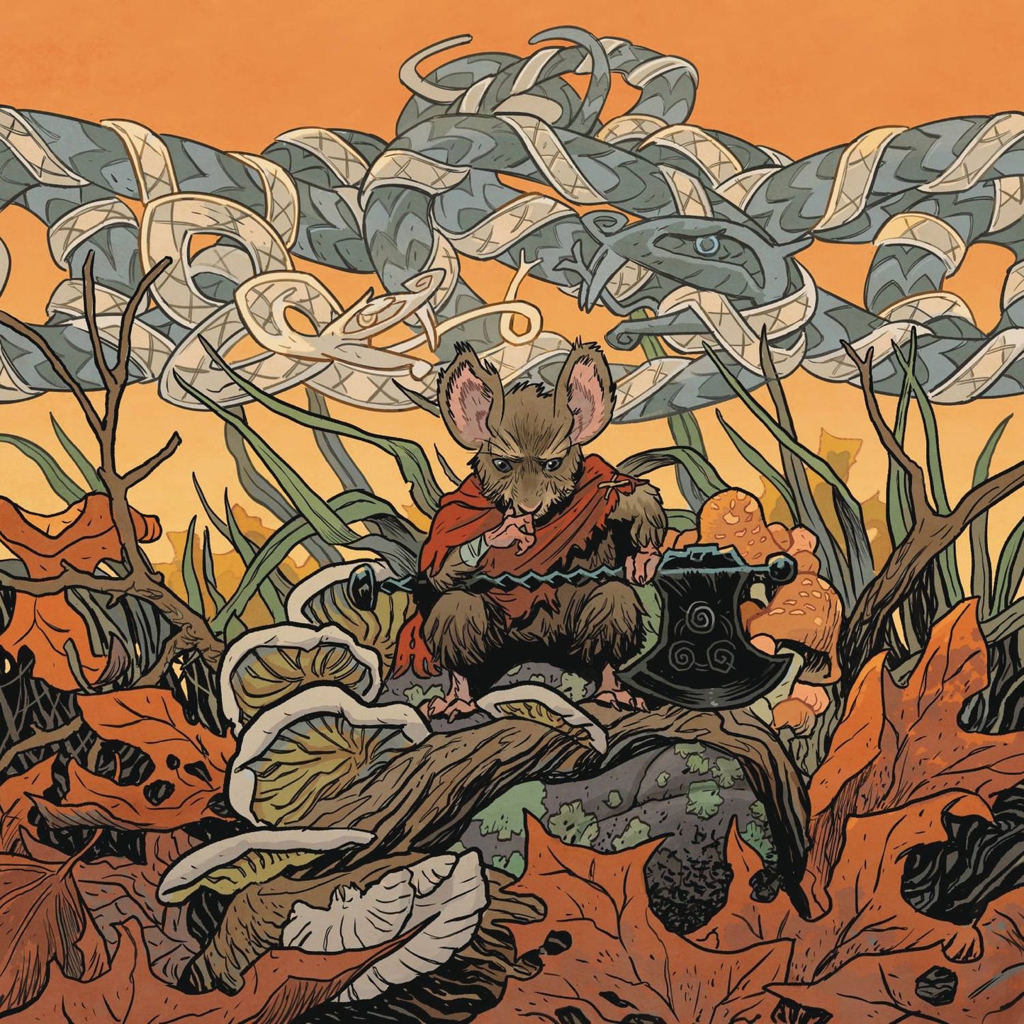 MOUSE GUARD DAWN OF THE BLACK AXE #3 (OF 3) CVR C 15 COPY IN