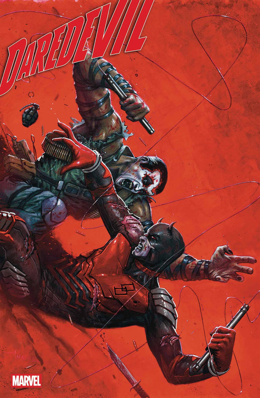 DAREDEVIL #22 DAVIDE PARRATORE BRING ON THE BAD GUYS VAR