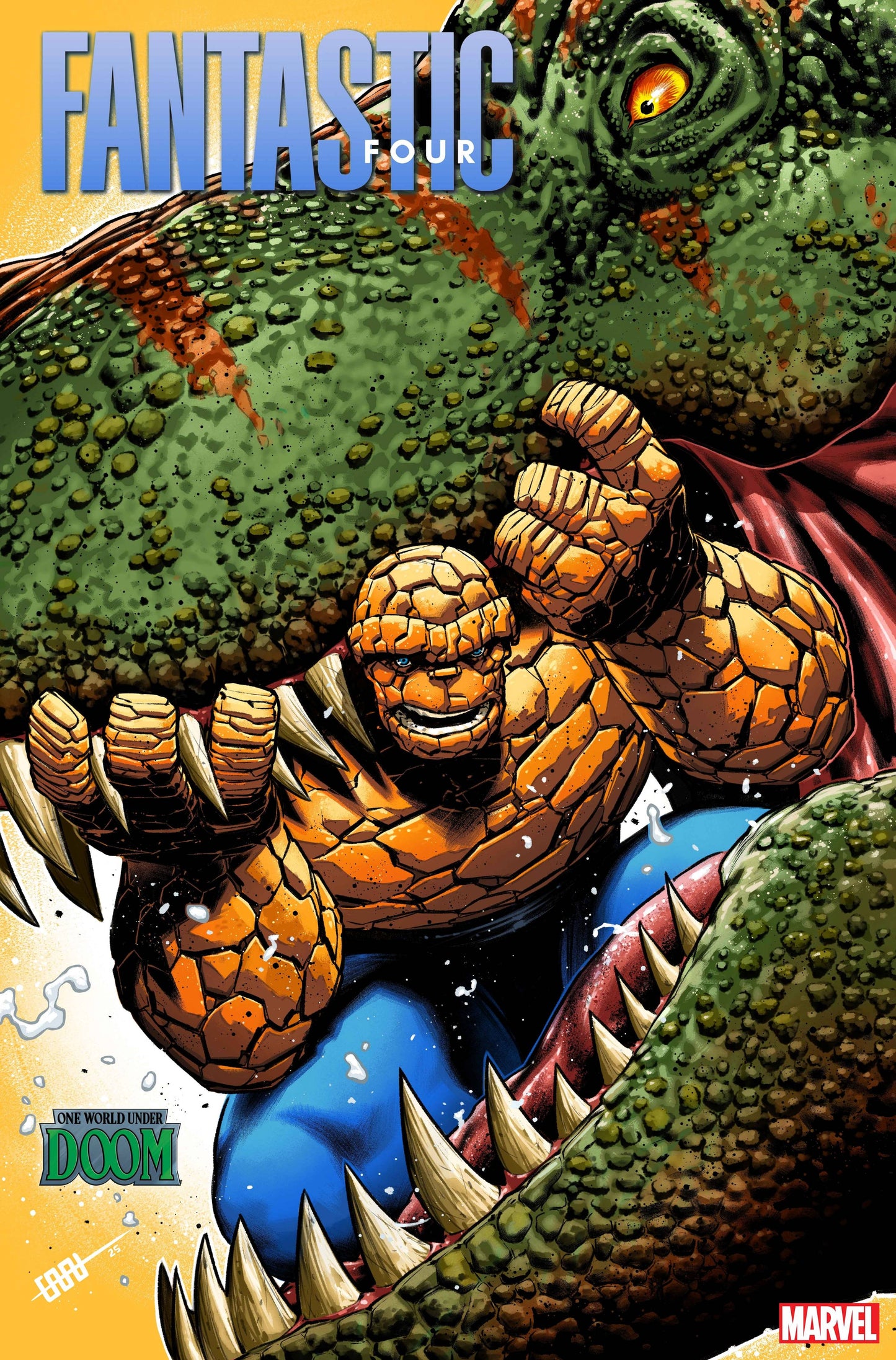 FANTASTIC FOUR #33 CAFU FORESHADOW VAR
