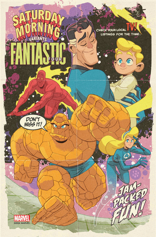 FANTASTIC FOUR #33 SEAN GALLOWAY SATURDAY MORNING VAR