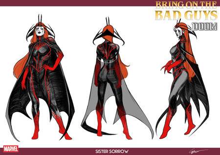 BRING ON THE BAD GUYS DOOM #1 10 COPY INCV DESIGN VAR