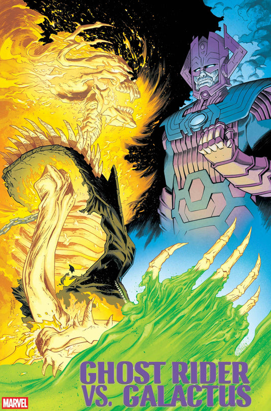 GHOST RIDER VS GALACTUS #1 25 COPY INCV DECLAN SHALVEY VAR
