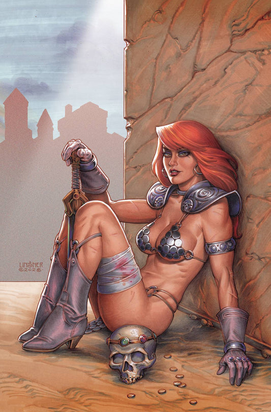 RED SONJA NOIR #1 CVR F LINSNER LTD VIRGIN (C: 0-1-2)
