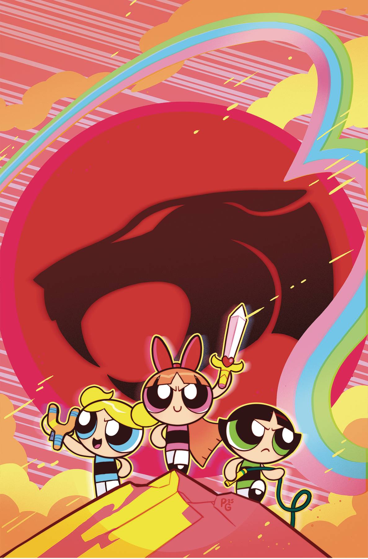 THUNDERCATS POWERPUFF GIRLS #1 CVR L 20 COPY INCV GANUCHEAU