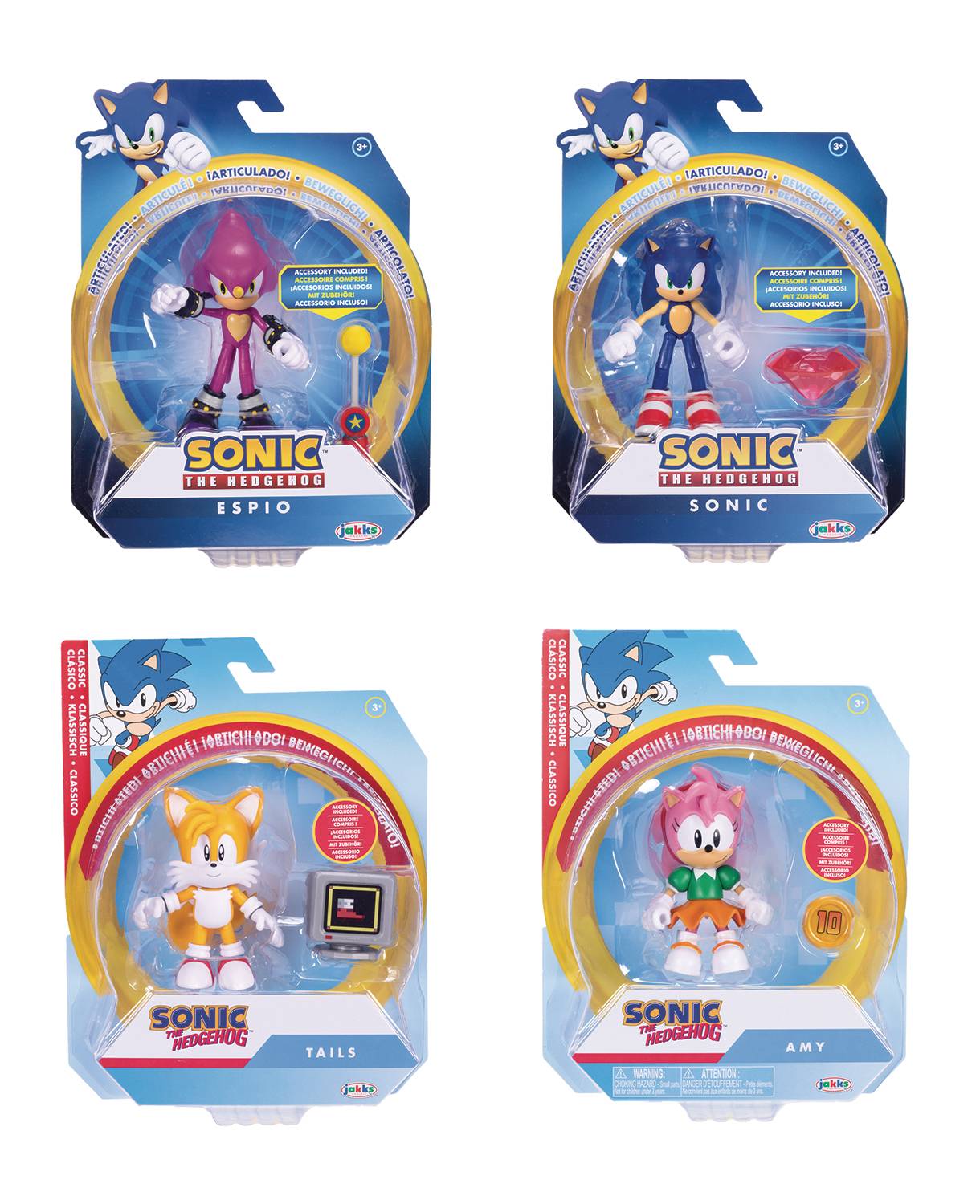 SONIC 4IN ARTICULATED AF WV20 ASST (NET) (C: 1-1-2)