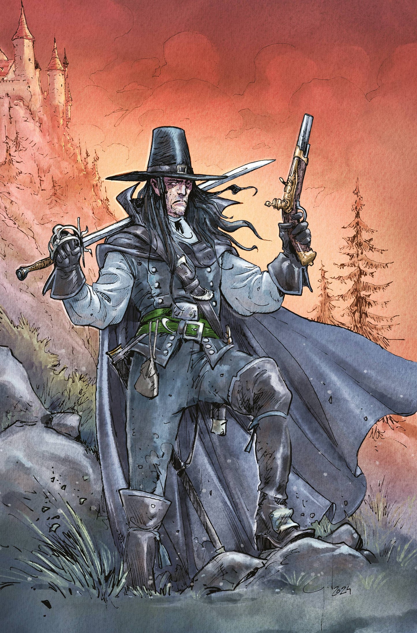 SOLOMON KANE SERPENT RING #2 CVR E FOC GIL VIRGIN (MR)