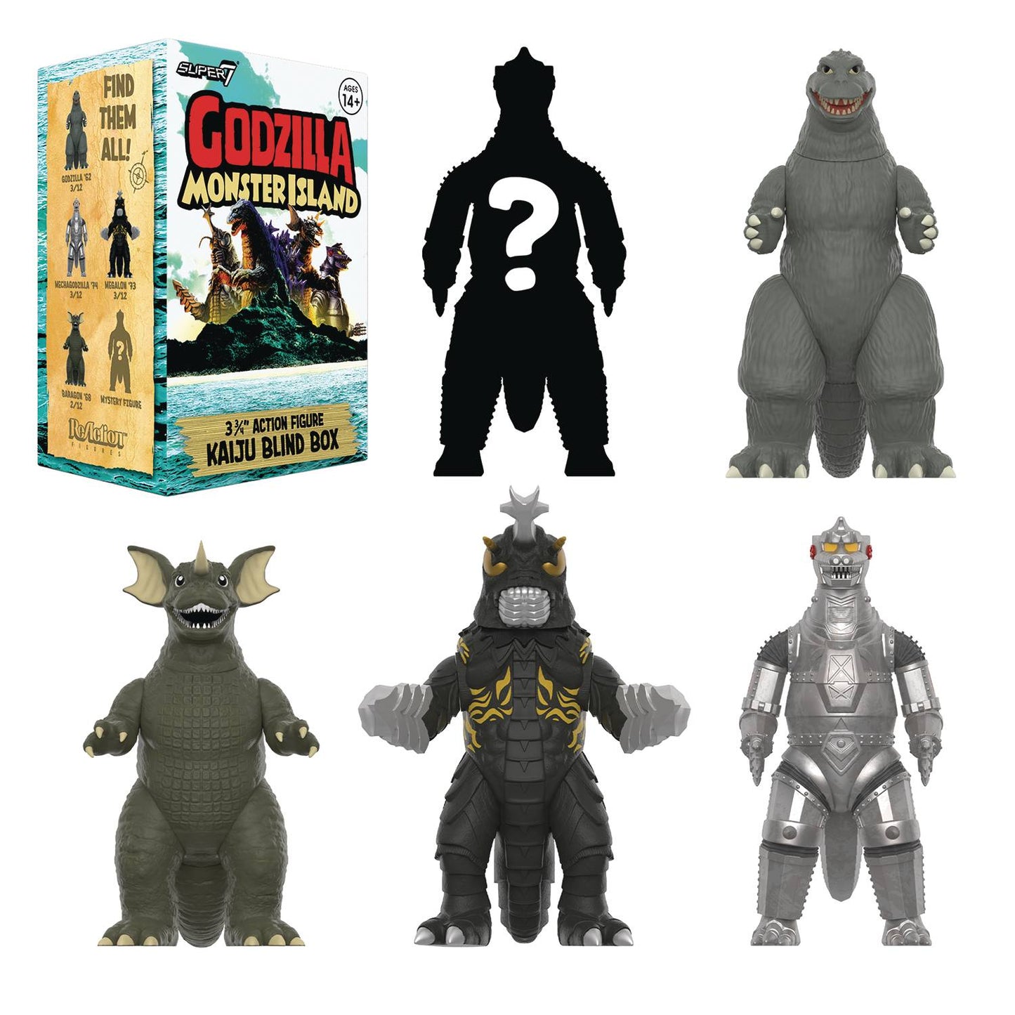 GODZILLA TOHO BLIND BOX WV7 MONSTER ISLAND BMB CS (NET) (C: