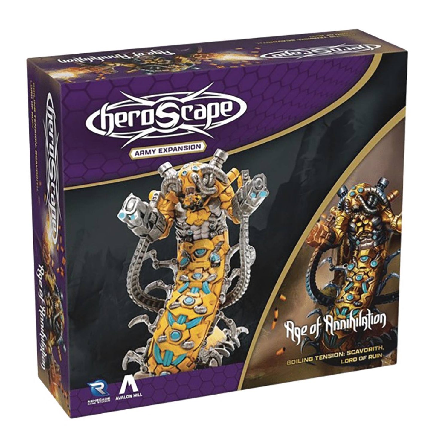 HEROSCAPE SCAVORITH LORD OF RUIN ARMY EXP (C: 1-1-2)