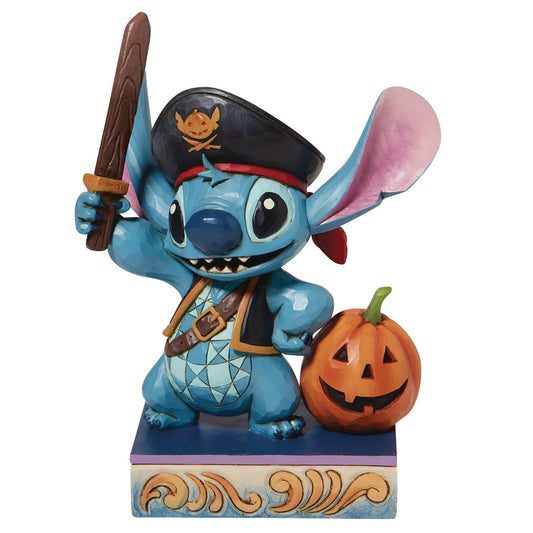 DISNEY TRADITIONS PIRATE STITCH 6.2IN STATUE (NET) (C: 1-1-2