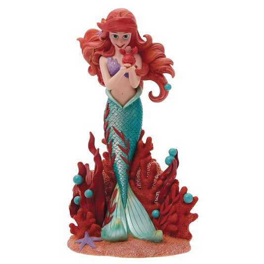 DISNEY SHOWCASE LITTLE MERMAID ARIEL BOTANICAL 8IN STATUE (N