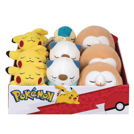 POKEMON 5IN SLEEPING PLUSH 9CT ASST (NET) (C: 1-1-2)