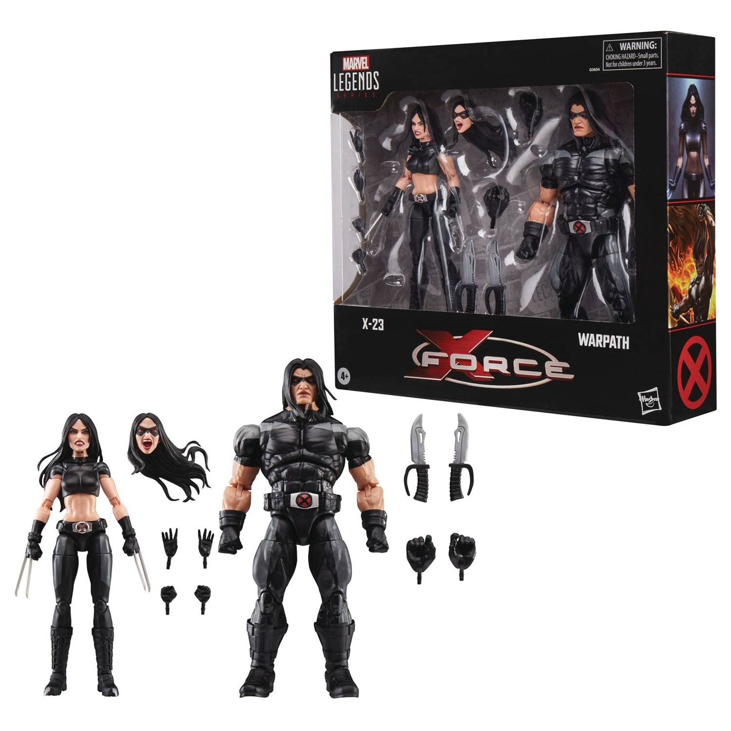 MARVEL LEGENDS X-FORCE X-23 & WARPATH 6IN AF 2PK (NET) (C: 1