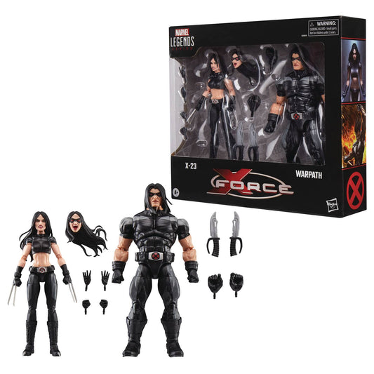 MARVEL LEGENDS X-FORCE X-23 & WARPATH 6IN AF 2PK (NET) (C: 1