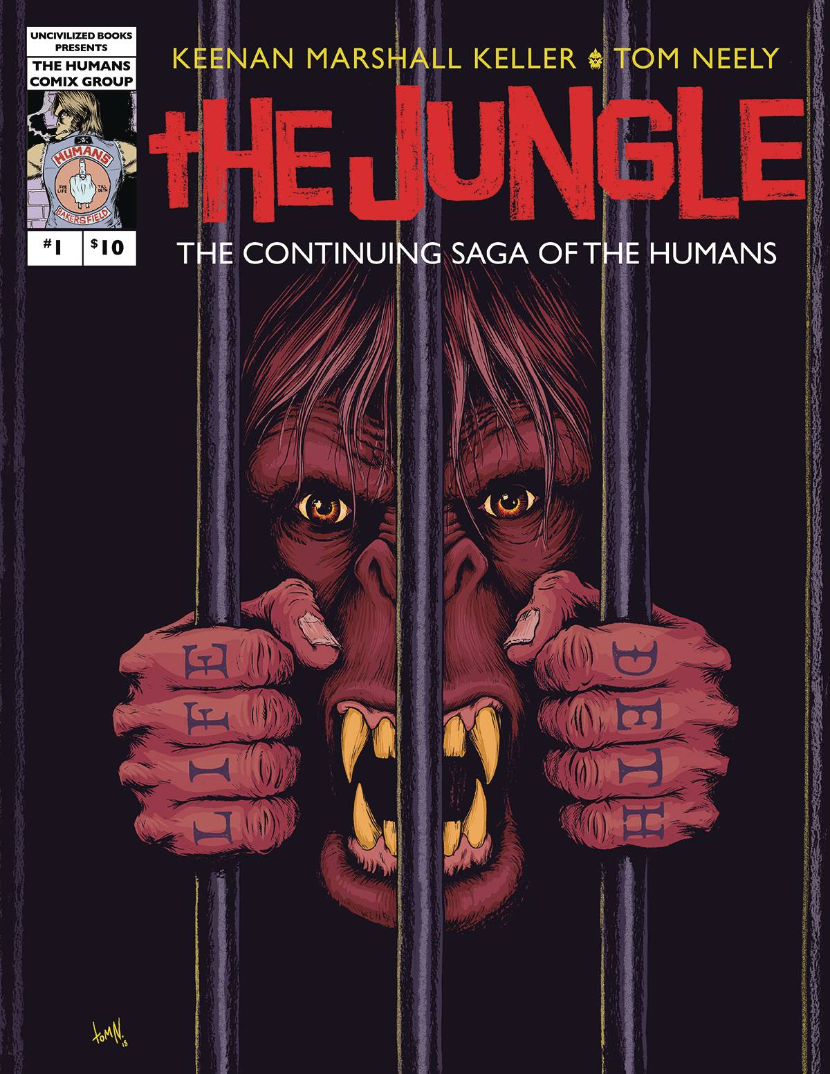 JUNGLE #1 CVR A TOM NEELY (C: 0-0-1)