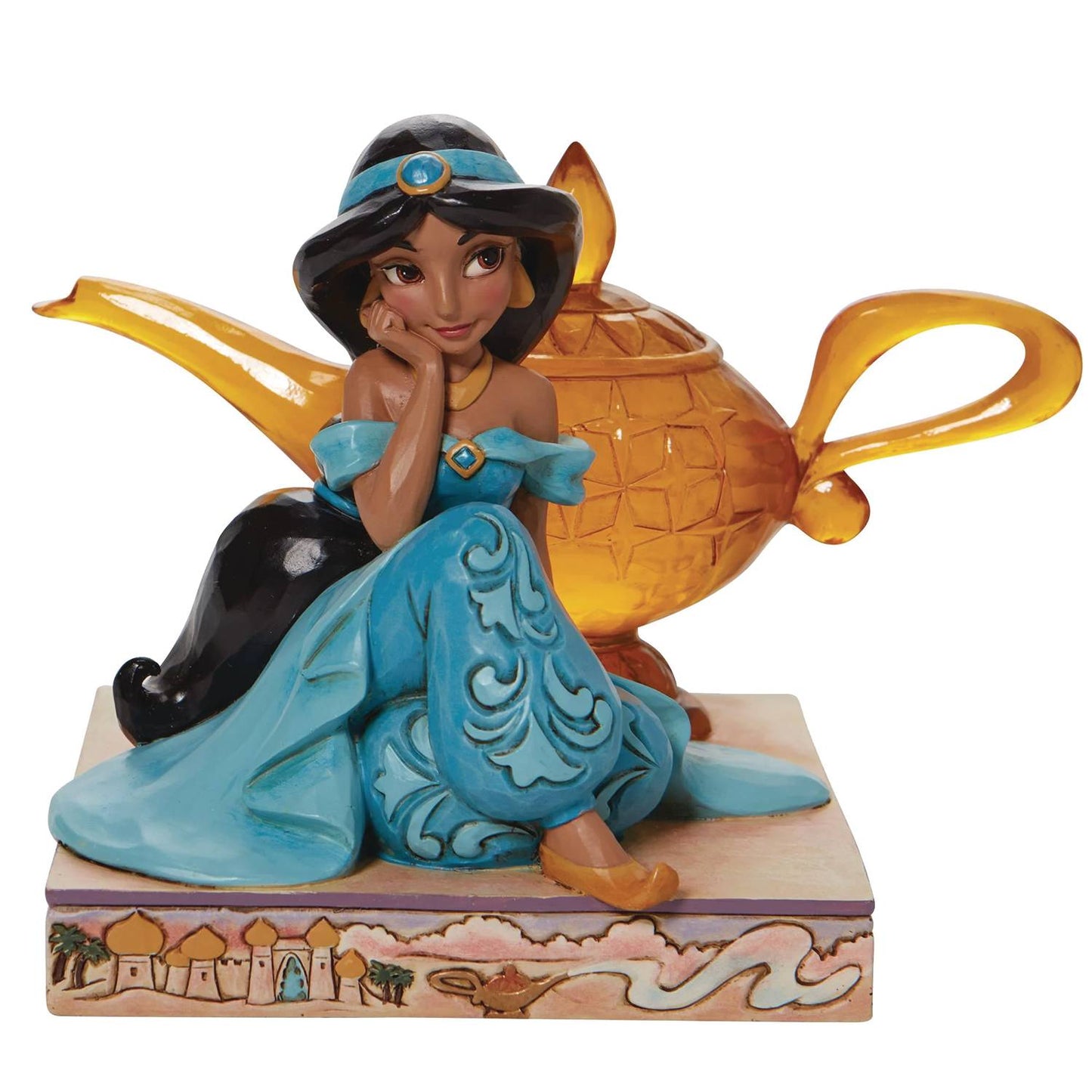 DISNEY TRADITIONS JASMINE & GENIE LAMP 5.25IN STATUE (NET) (
