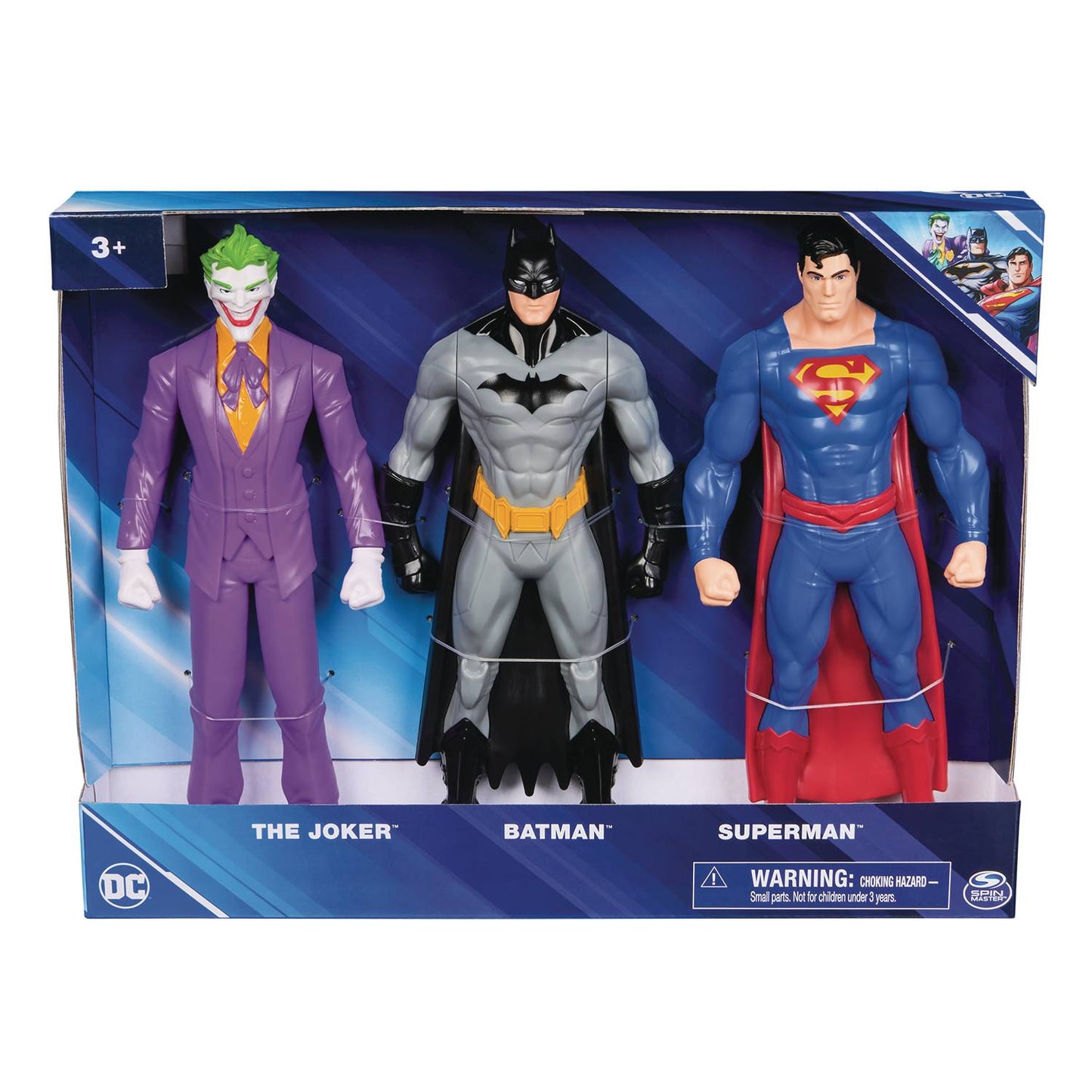 DC UNIVERSE 9.5IN FIGURE 3-PACK (NET) (C: 1-1-2)