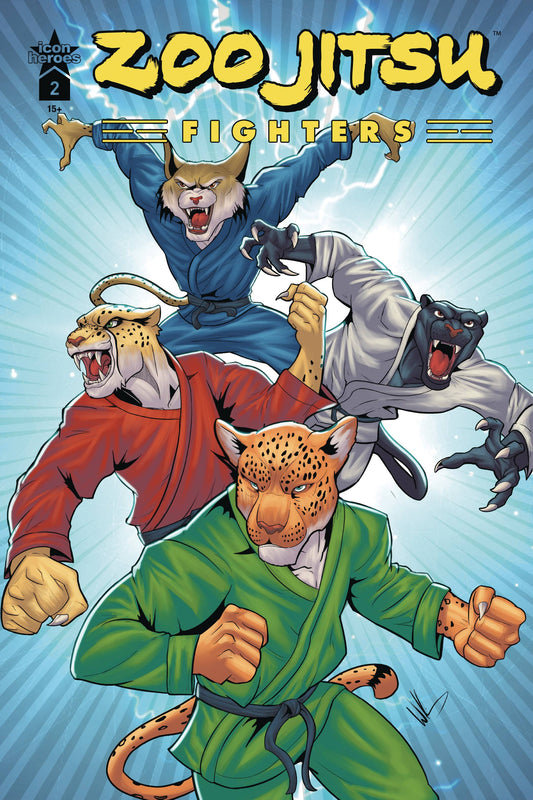 ZOO JITSU FIGHTERS #2 (OF 4) CVR B KING (C: 0-1-2)