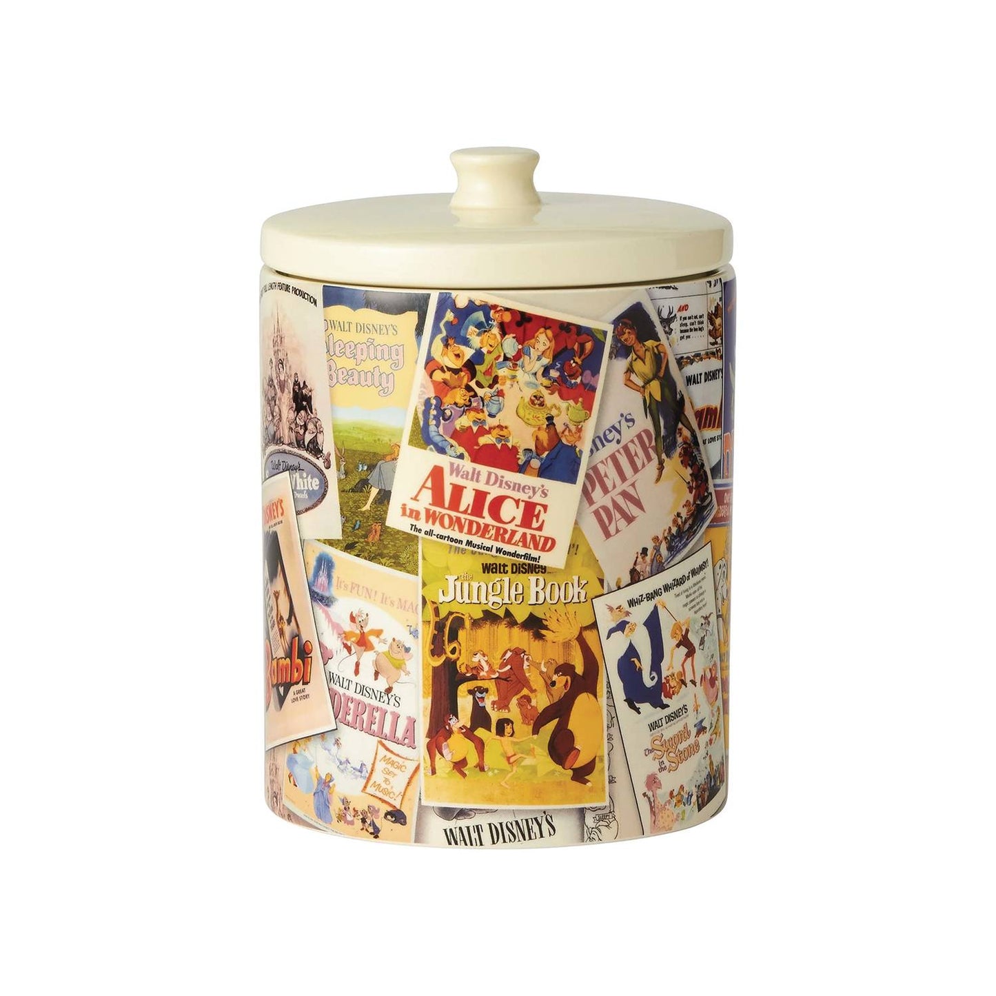 DISNEY CLASSIC MOVIE COLLAGE COOKIE JAR (NET) (C: 1-1-2)