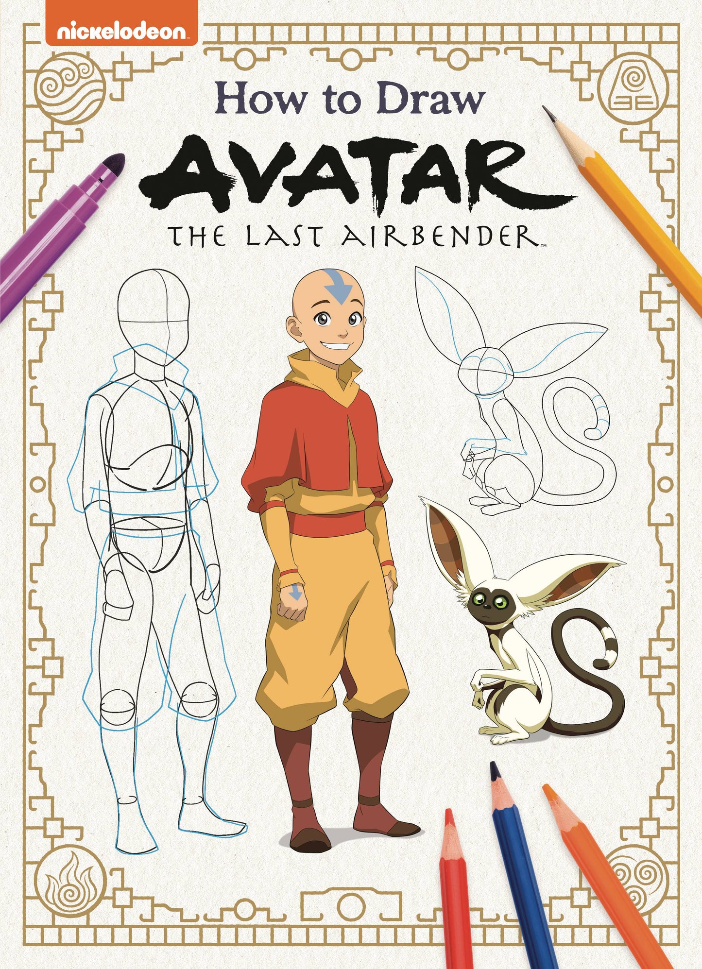 HOW TO DRAW AVATAR LAST AIRBENDER SC (C: 0-1-2)