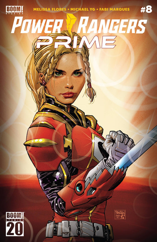 POWER RANGERS PRIME #8 CVR C 20TH ANN PANOSIAN VAR (C: 1-0-0