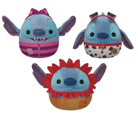 SQUISHMALLOWS DISNEY STITCH COSTUME 8IN PLUSH 6PC DIS (NET)